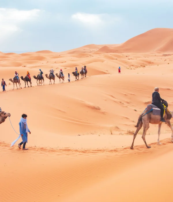 Camel trekking in 3 Day Marrakech to Merzouga Desert Tour