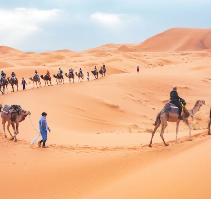 Camel trekking in 3 Day Marrakech to Merzouga Desert Tour